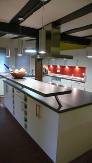 K&uuml;chenumbau, Privathaus